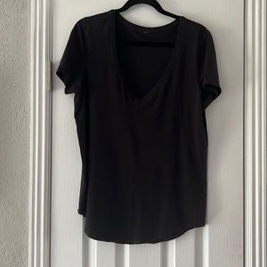 Black Lululemon v neck tshirt